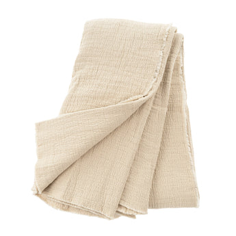 Malabar Bed Blanket - Natural