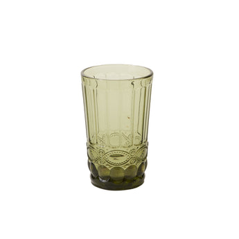 Medium sized momento drinkware in mossy green. 