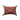 Cotton & Silk Lumbar Pillow with Embroidery, Piping & Tassels.