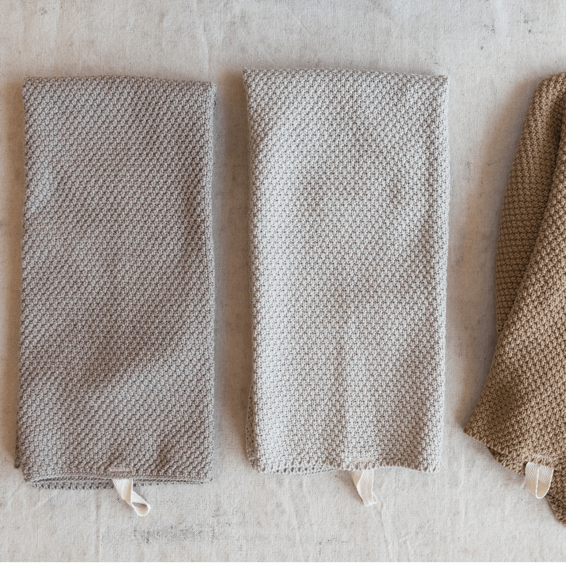 Cotton Knit Tea Towel