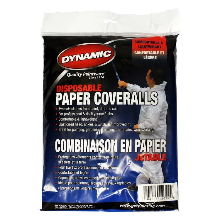 Dynamic disposable paper coveralls