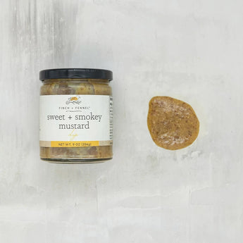 9oz Sweet + Smokey Mustard by Finch  Fennel