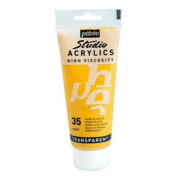 Pébéo Studio Acrylics 100 ml. - 35 Venice Yellow