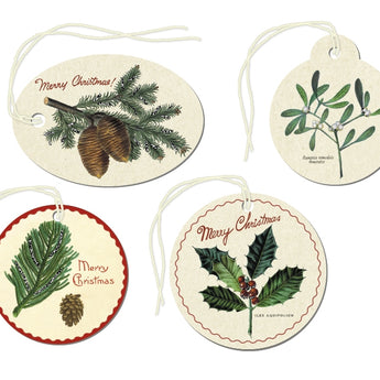 Christmas Botanica Gift Tags