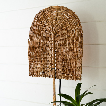 Seagrass Fan Wall Sconce