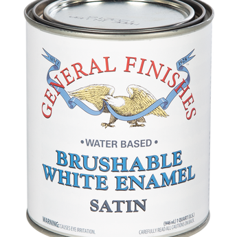 General Finishes Brushable White Enamel